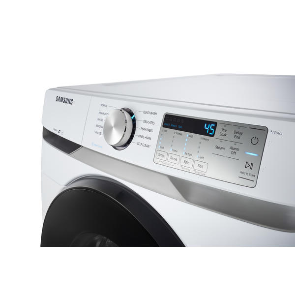 Samsung WF45R6100AW/US 4.5 cu. ft. FrontLoad Washer with Steam White