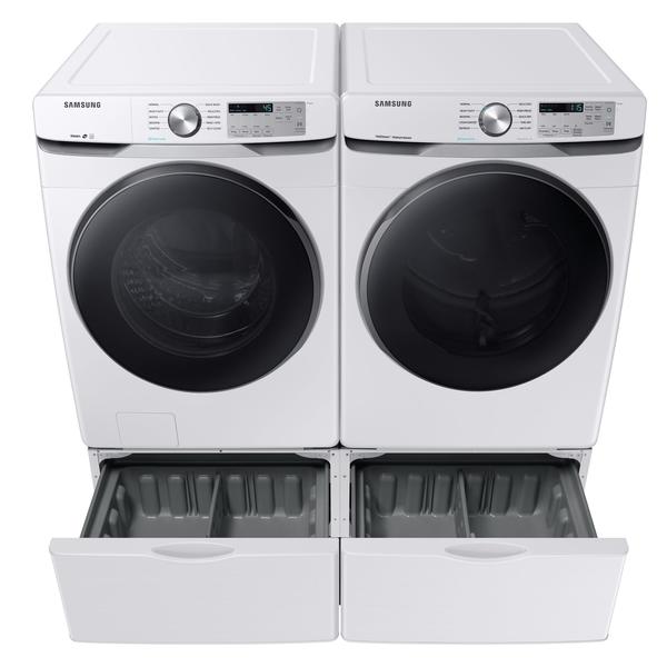 Samsung WF45R6100AW/US 4.5 cu. ft. FrontLoad Washer with Steam White