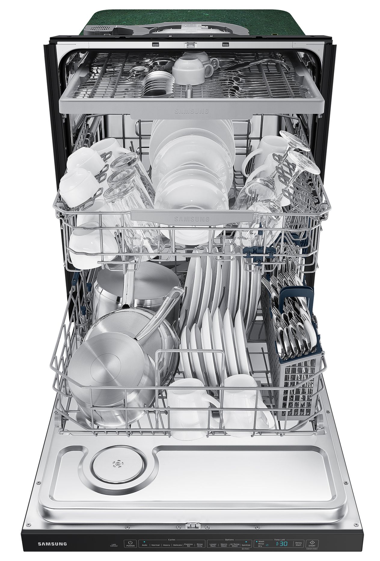 samsung auto release dishwasher