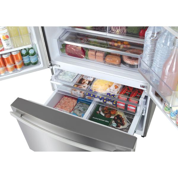 Kenmore Elite 73315 30.6 cu. ft. Large Capacity Smart French Door Refrigerator Fingerprint