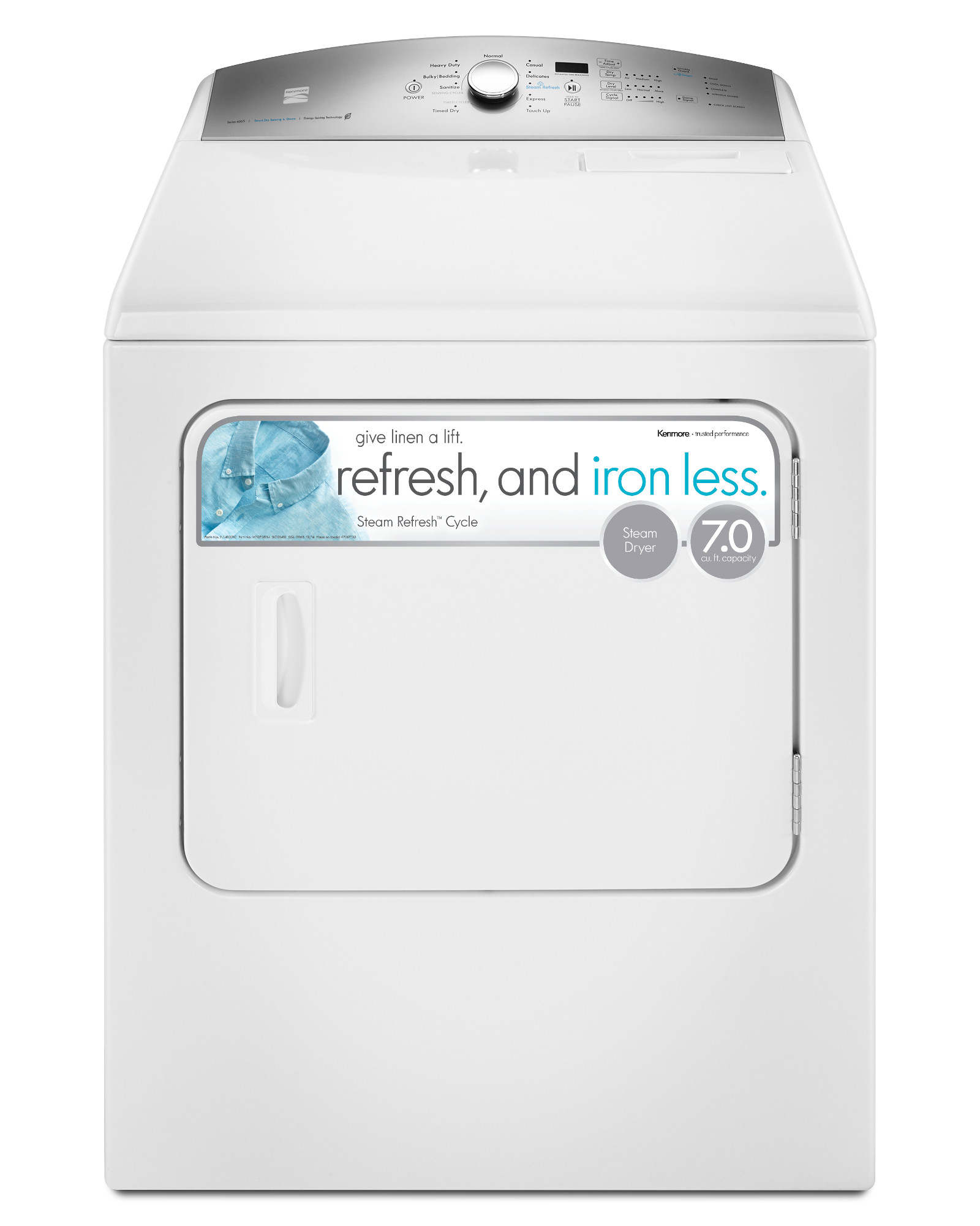 Kenmore 11077132410 Gas Dryer
