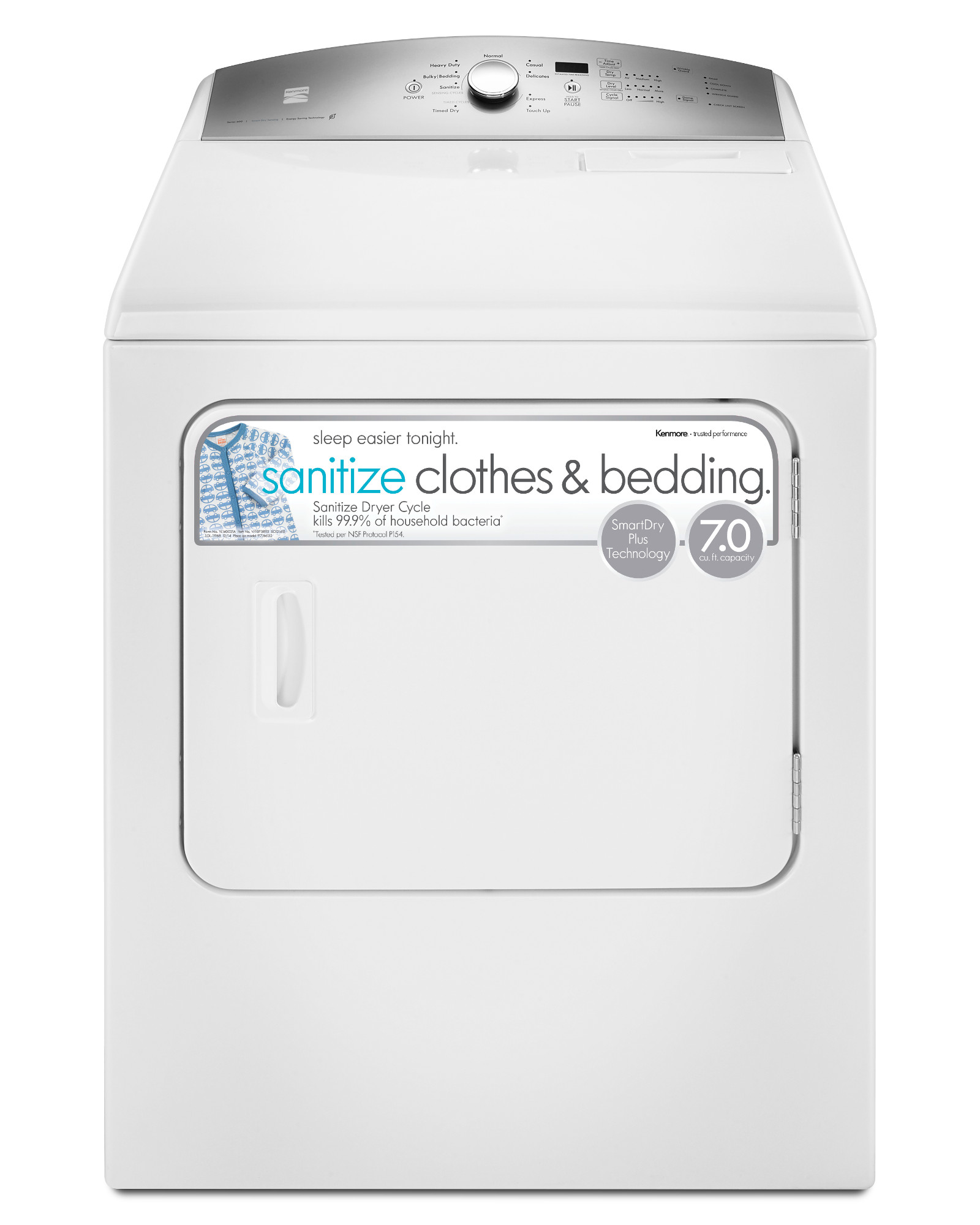 Kenmore 11076132410 Dryer