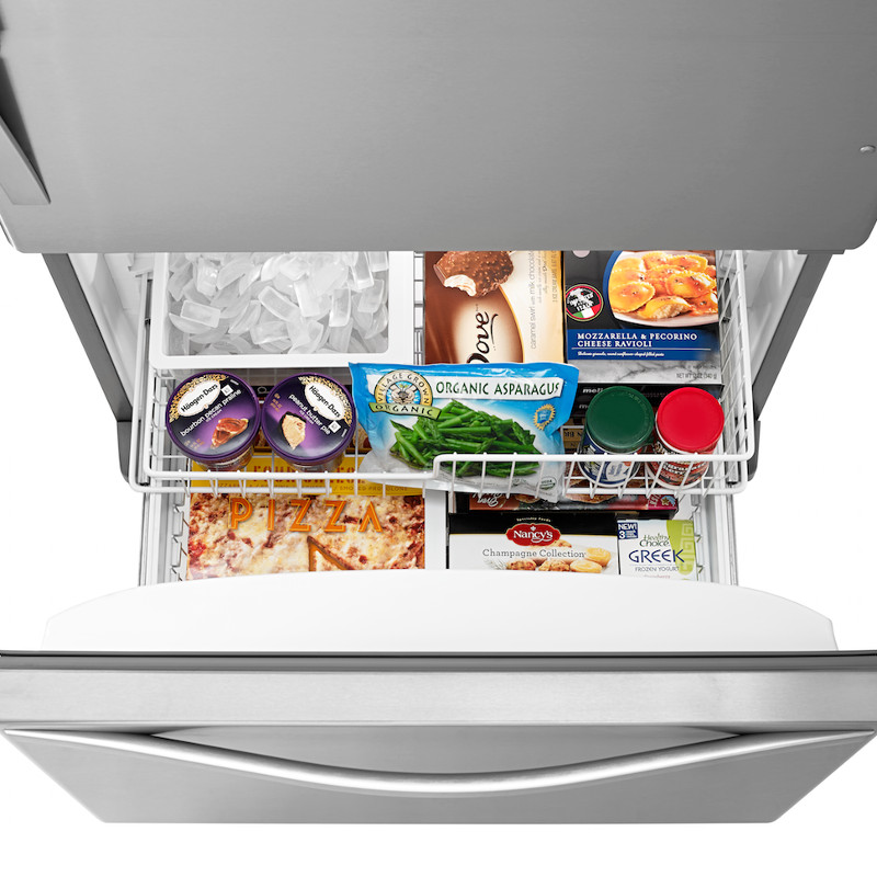 Kenmore 79313 19 cu. ft. Single Door Bottom Freezer Stainless Steel