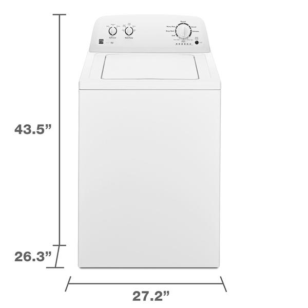 kenmore washer 3.8 cu ft