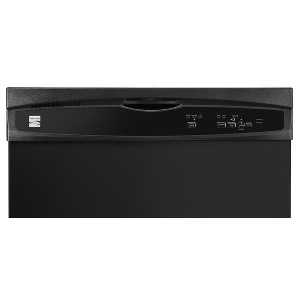 Kenmore 13809 Dishwasher With Grey Tub Heated Dry Black Exterior With Plastic Interior Tub At 56 Dba