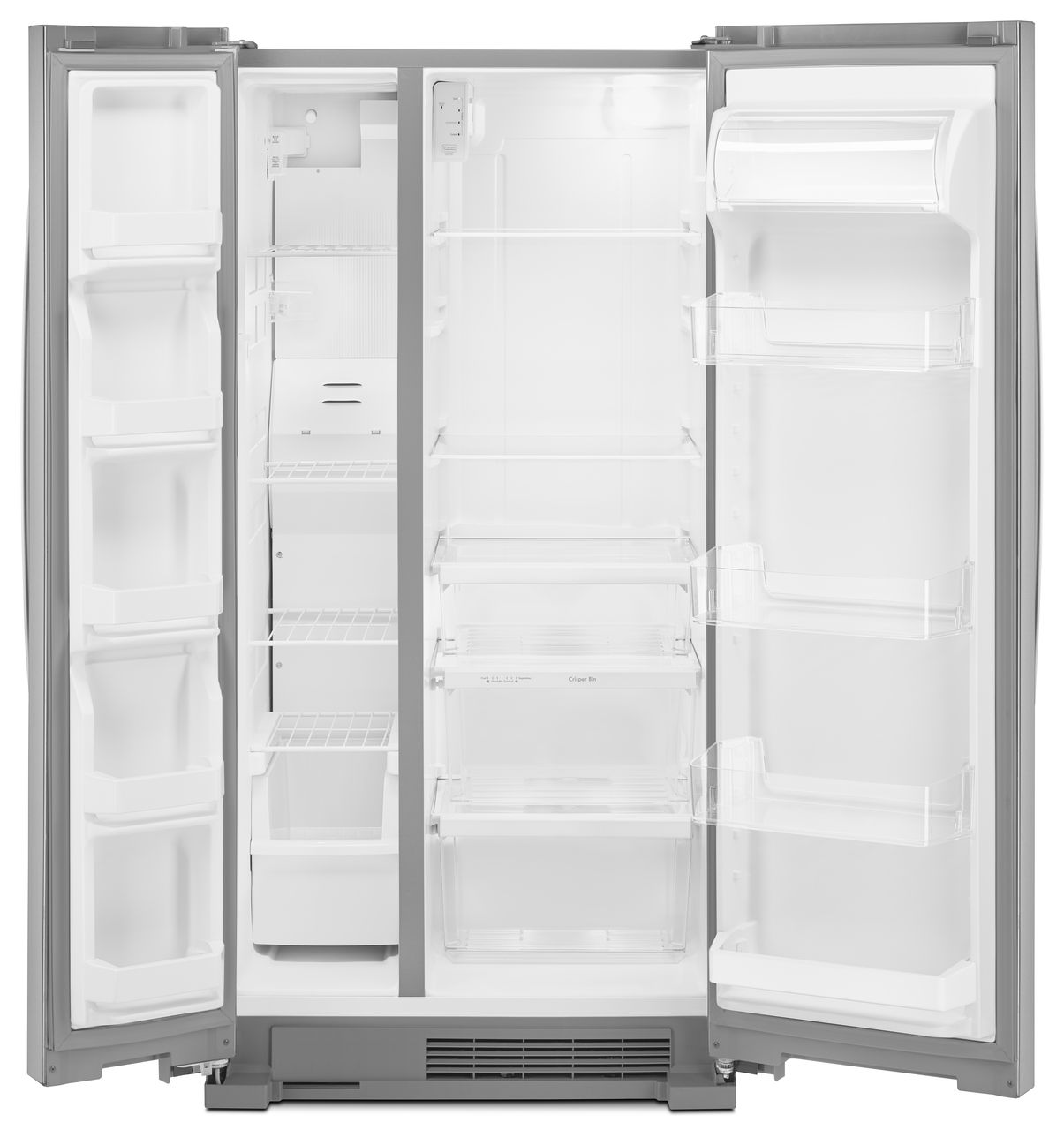 Kenmore 41133 21 Cu. Ft. Side-by-Side Refrigerator - Stainless Steel ...