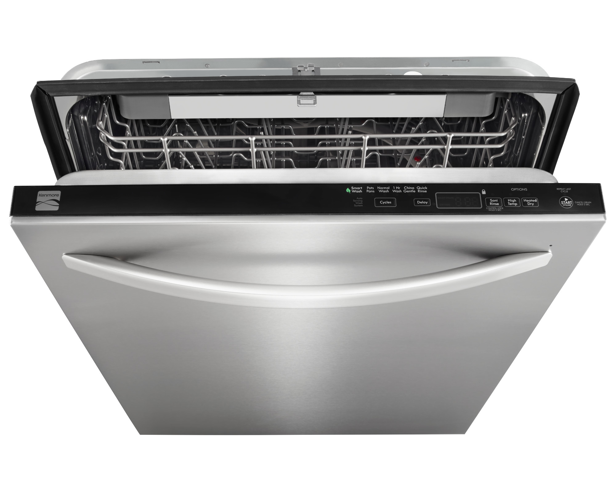 kenmore fid 3rd rack dishwasher