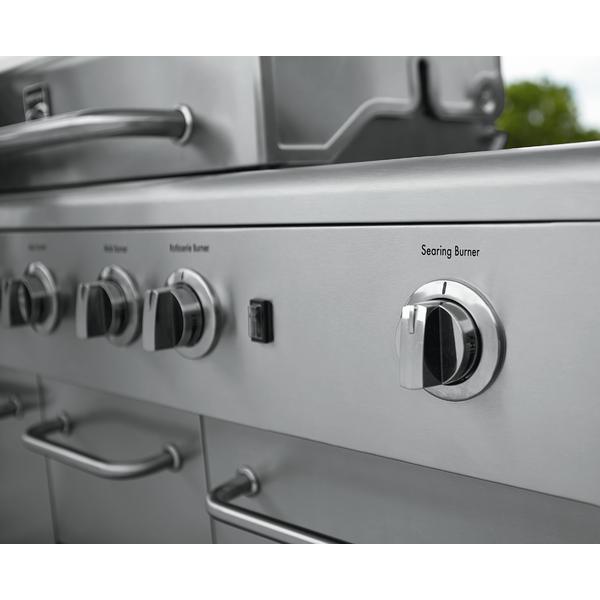 Kenmore BG255 5Burner Island Gas Grill with Refrigerator Sears