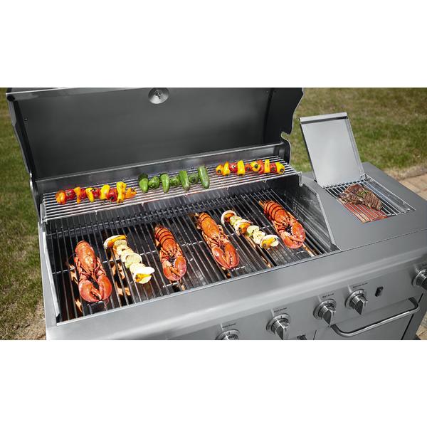 bbq grill with refrigerator