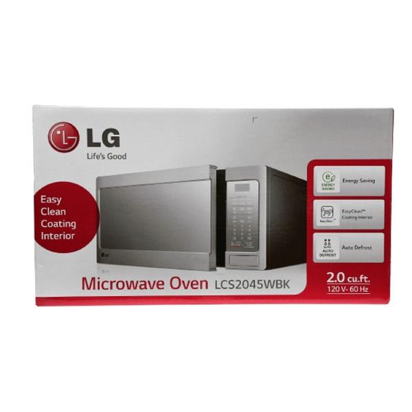 Lg Lcs2045wbk Refurbished 2 0 Cu Ft Black Stainless Steel