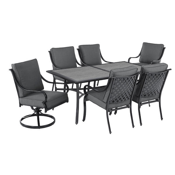 Grand Resort 170 10 012 Woodbury 7 Piece Ceramic Top Dining