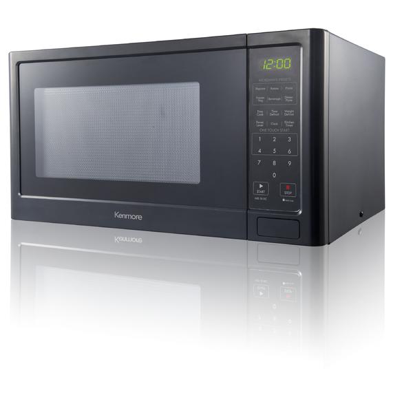 Kenmore 73779 0.9 cu. ft. Countertop Microwave Oven Black Sears Hometown Stores