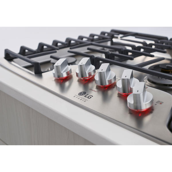 Lg Studio Lscg307st Series 30 Gas Cooktop Stainless Steel