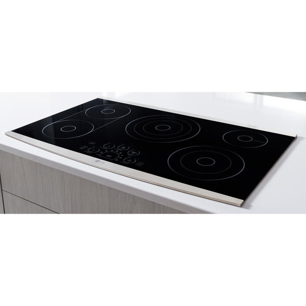 LG STUDIO LSCE305ST 30" Electric Radiant Cooktop Stainless Steel