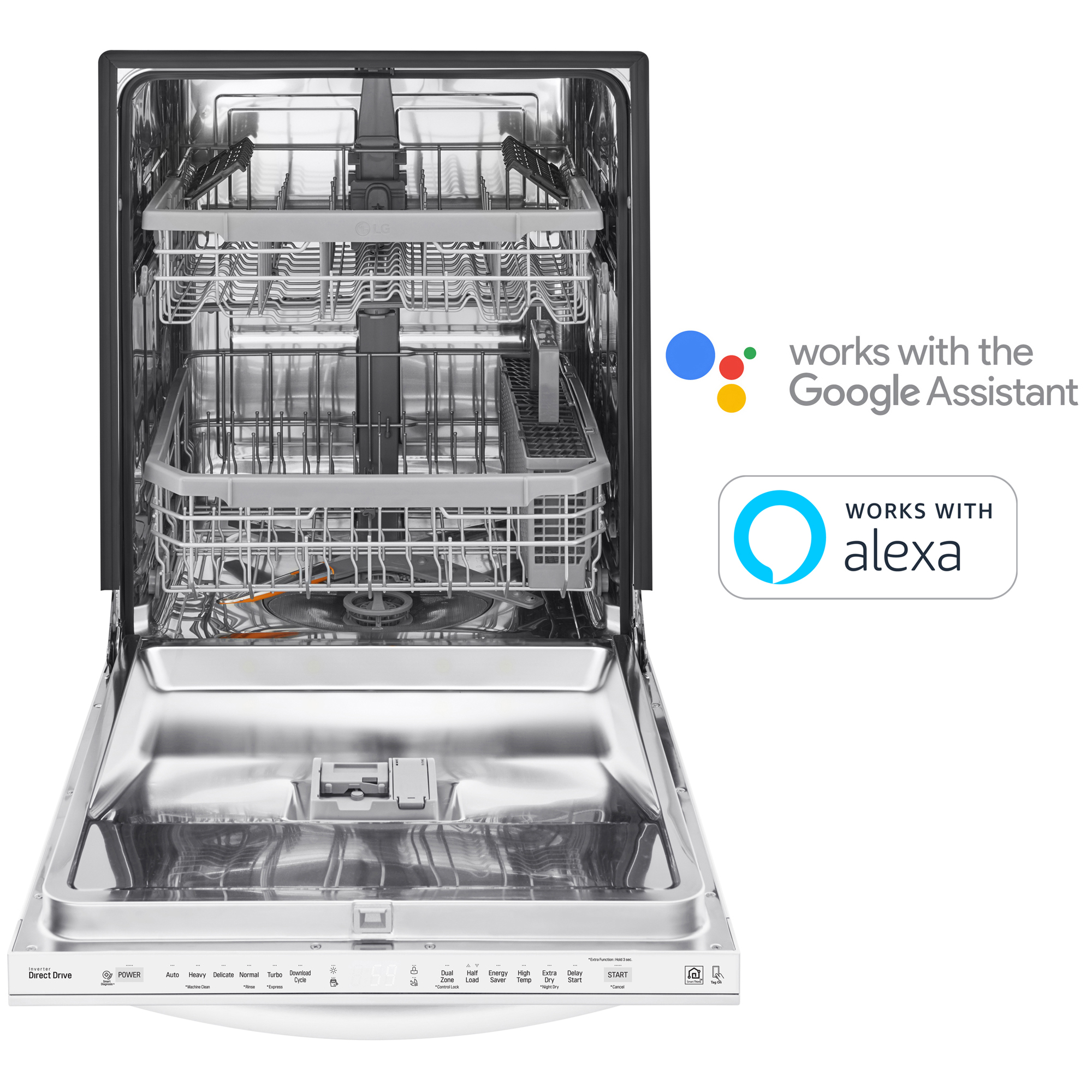 google assistant dishwasher