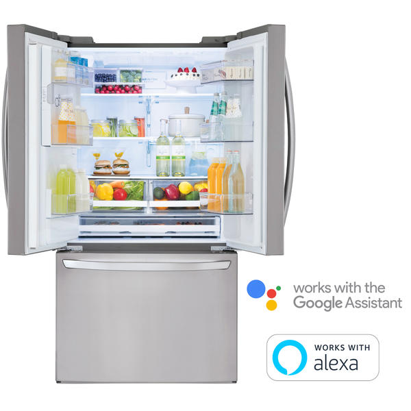 LG LFXS28968S 27.9 cu. ft. Smart WiFi Enabled French Door Refrigerator