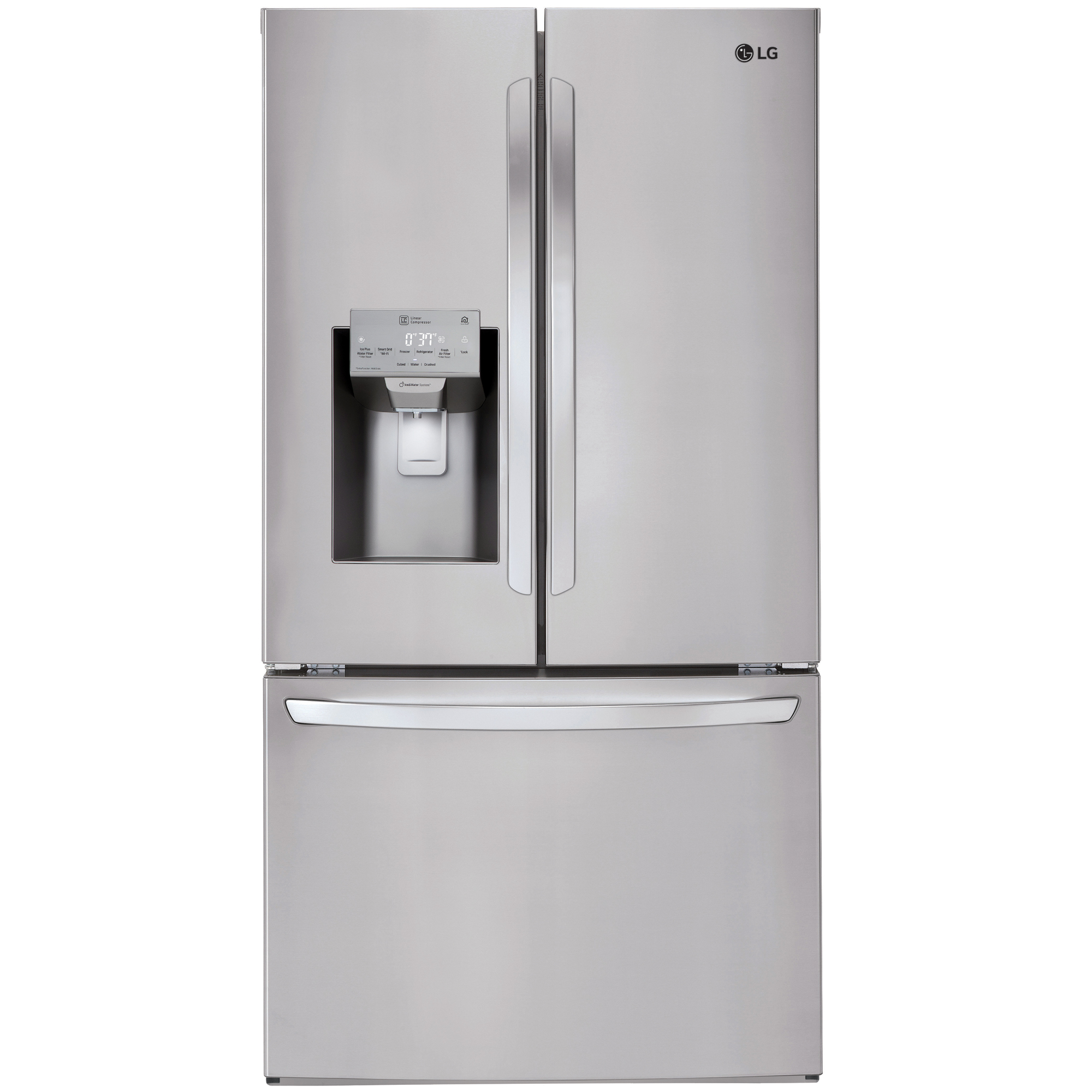 LG LFXS26973S/00 Bottom-Mount Refrigerator