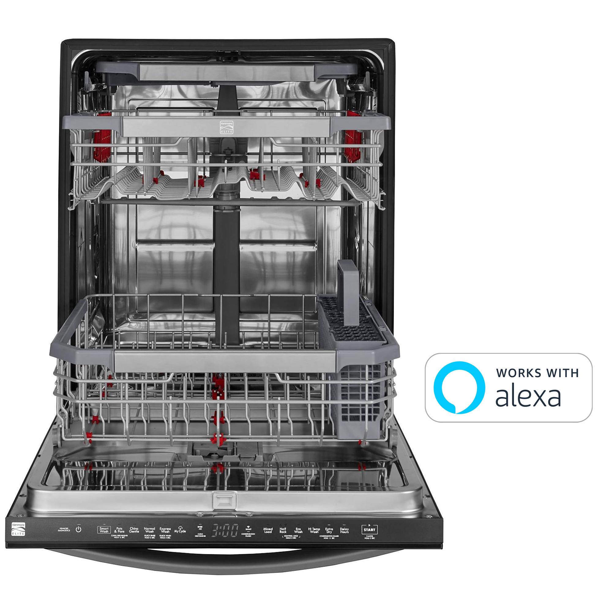 Kenmore Elite 14677 - Smart Dishwasher 