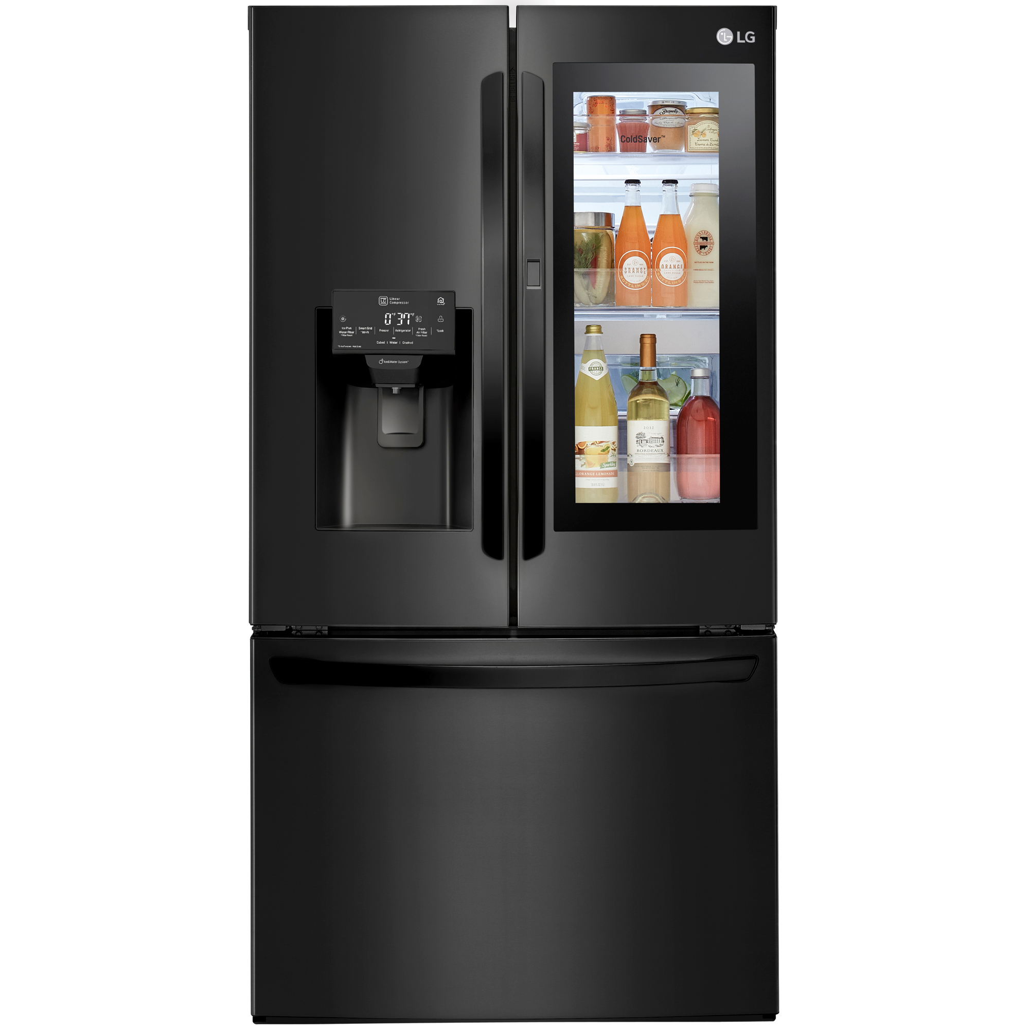 LG LFXS28596M/00 Bottom-Mount Refrigerator