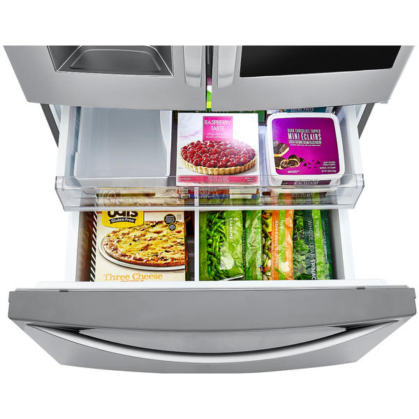 LG LFXS26596S 26 cu. ft. Smart Wi-Fi Enabled French Door InstaView