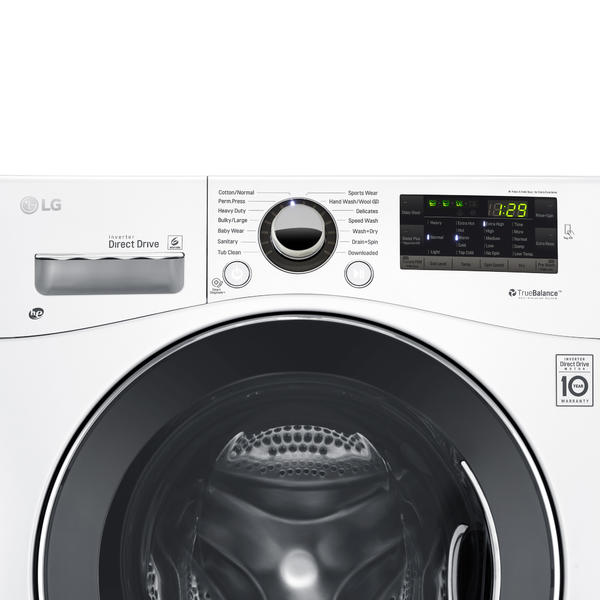 LG WM3488HW 2.3 cu. ft. Compact AllInOne Washer/Dryer Combo White