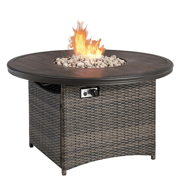 Grand Resort T7726cc Monterey Fire Pit Dining Table Limited