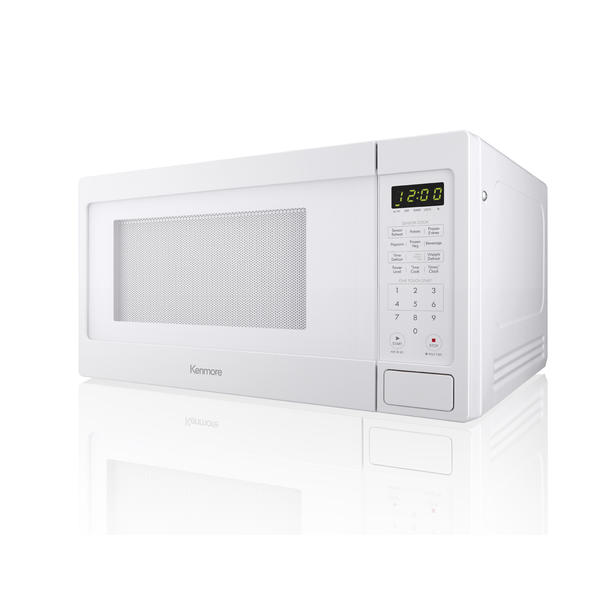 Kenmore 71312 1 3 Cu Ft Countertop Microwave Oven White