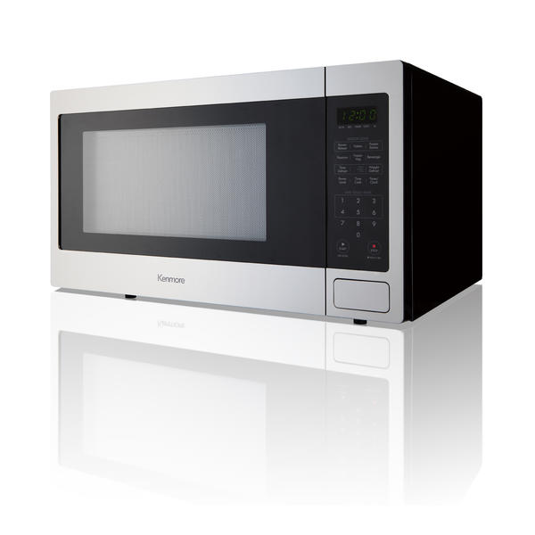 Kenmore 71613 1.6 cu. ft. Countertop Microwave Stainless Steel