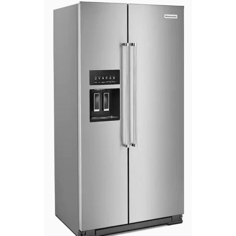 Kitchenaid Krsc703hps 36 22 6 Cu Ft Stainless Steel Side By Side Refrigerator