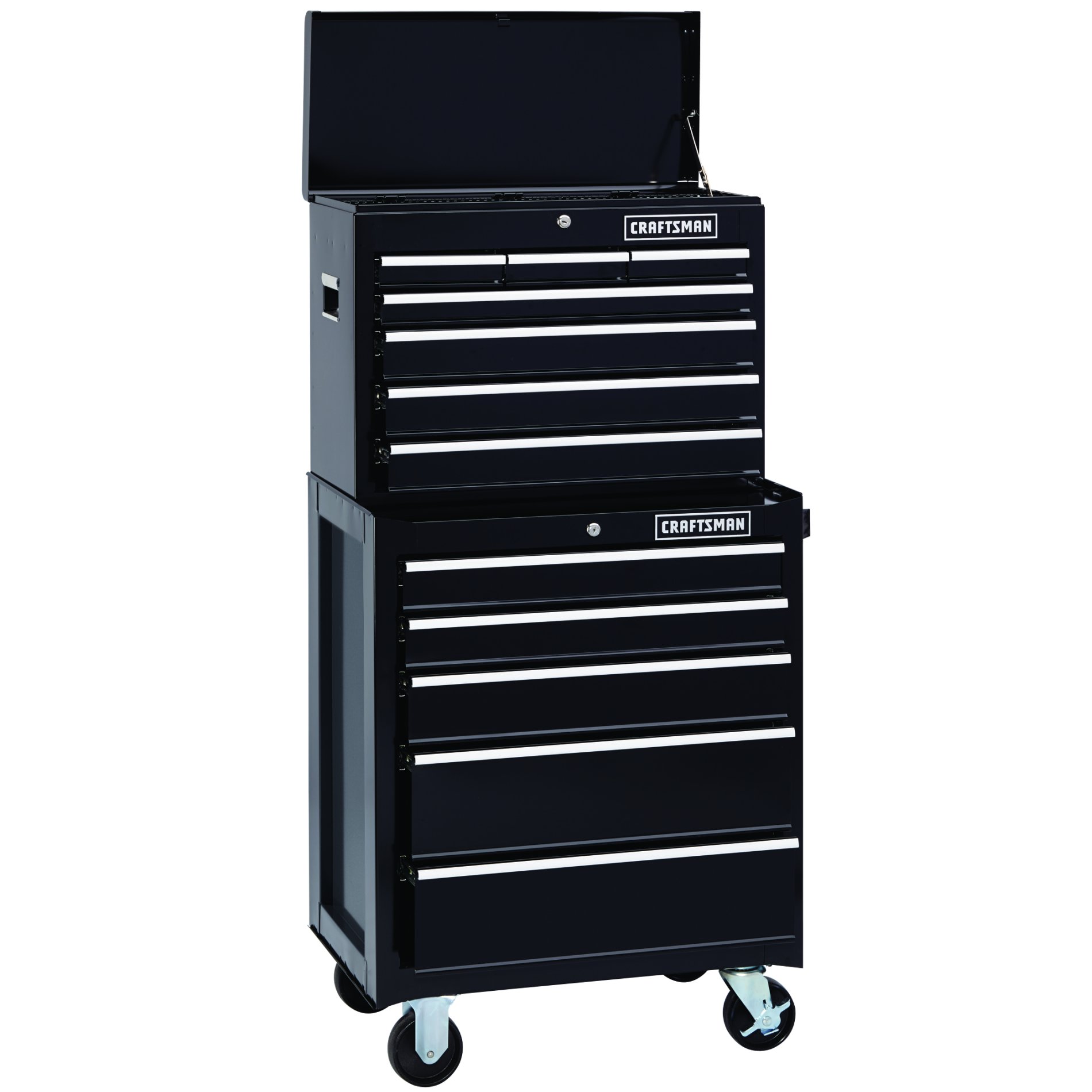 Craftsman 114882 7 Drawer Ball Bearing 12 Inch Deep Top Chest