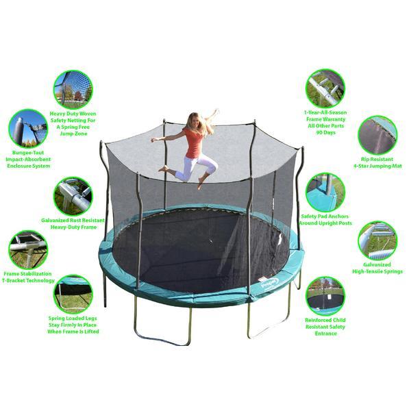 Propel Trampolines P12 6ge 12 Trampoline With Enclosure