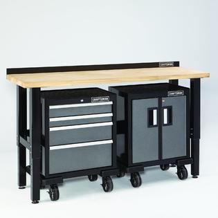 Craftsman 114522 6 Premium Heavy Duty Workbench W Butcher Block