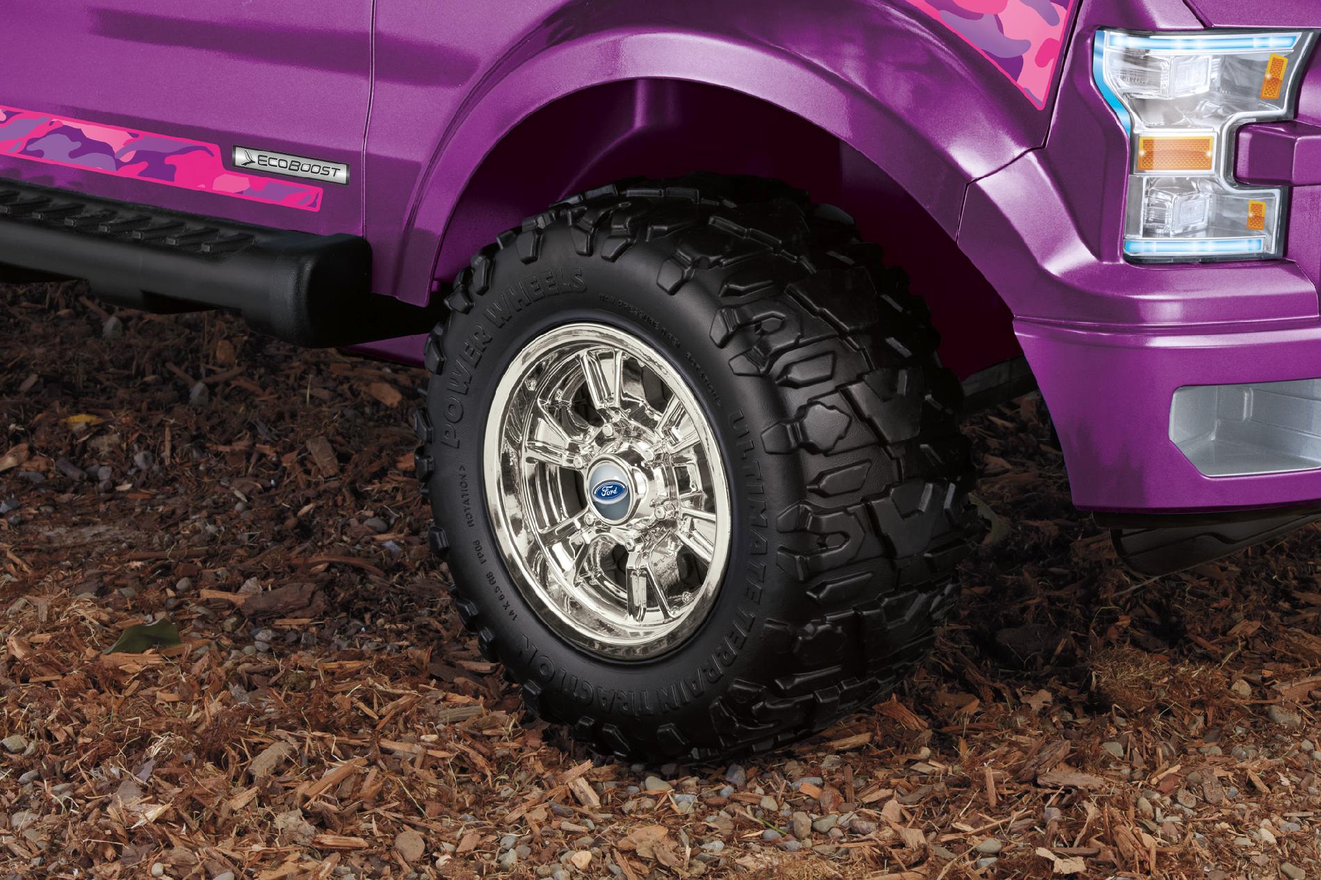 purple ford power wheels