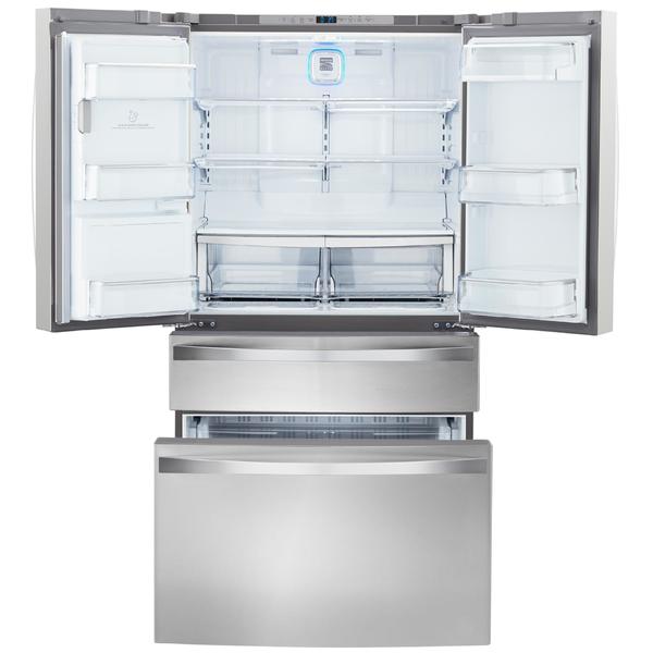 Kenmore Elite 72483 29.9 cu. ft. 4-Door Bottom-Freezer Refrigerator w ...