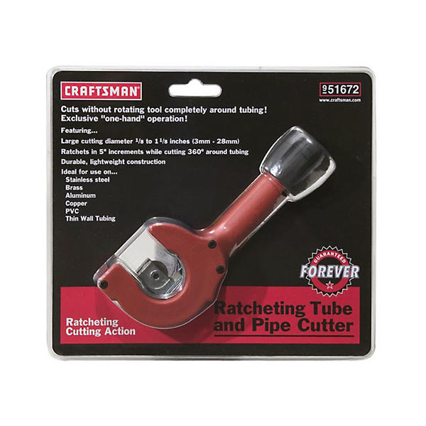Craftsman EORTC1 Ratcheting Tube and Pipe Cutter Sears Home Appliance