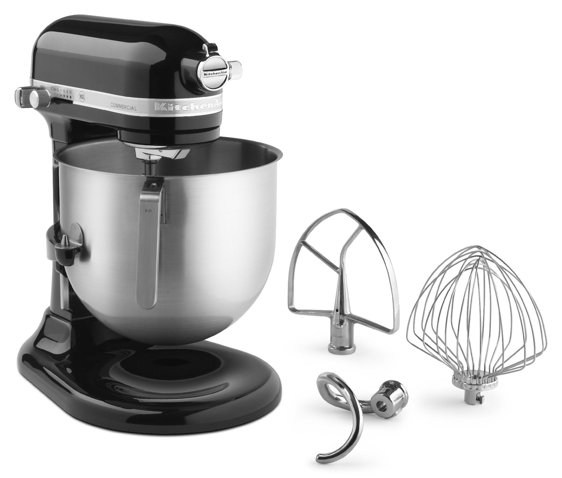 KitchenAid KSM8990OB0 8-Quart Commercial Stand Mixer with Bowl Lift
