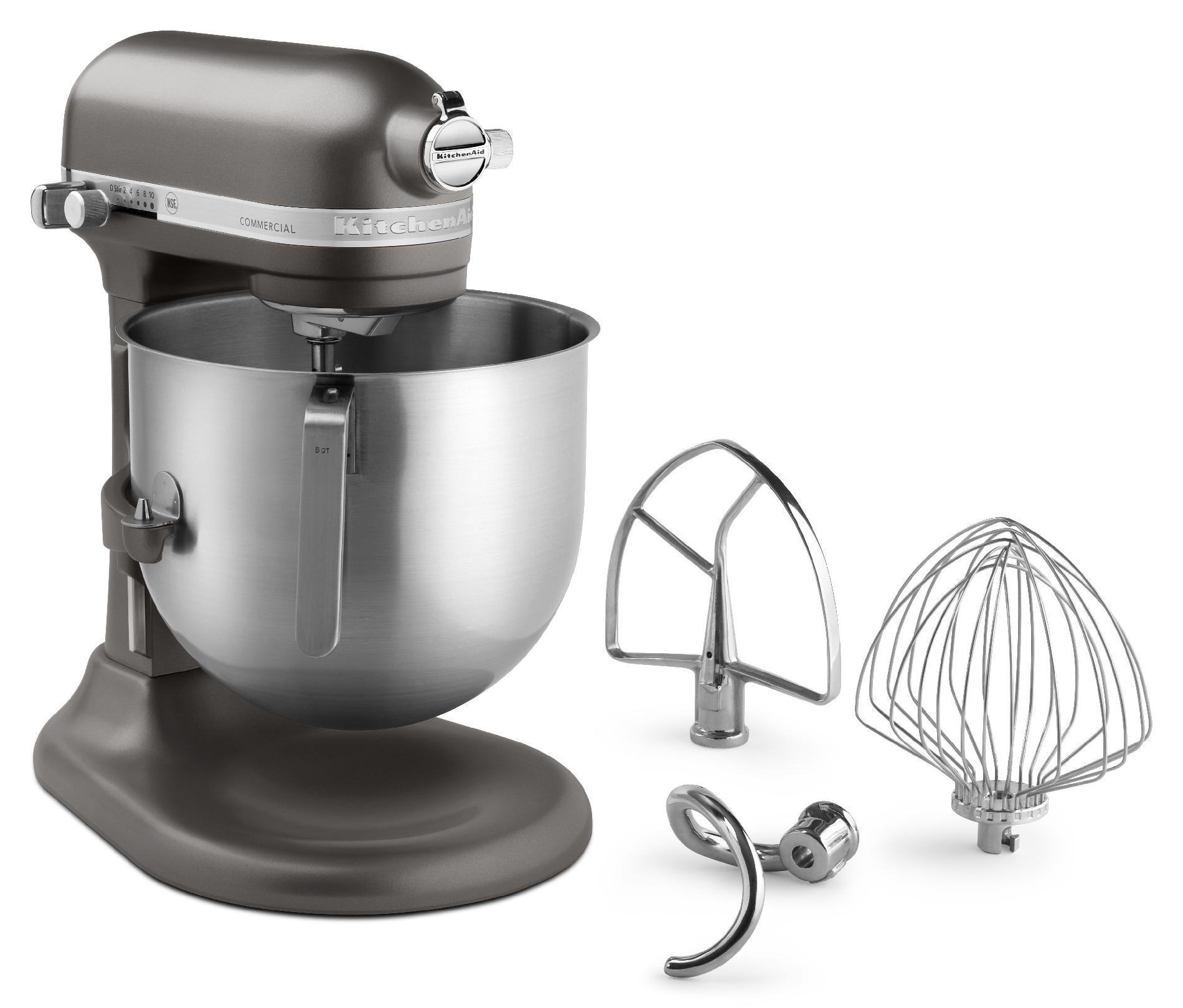 8-Quart Commercial Stand Mixer with Bowl Lift logo