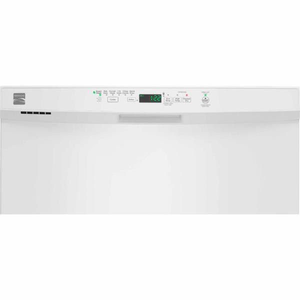 Kenmore 13092 24" BuiltIn Dishwasher w/ PowerWave Spray Arm White