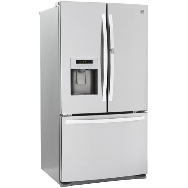 Kenmore 70333 23.9 cu. ft. French Door Bottom-Freezer Refrigerator w ...