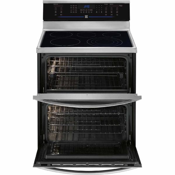 Kenmore Elite 97723 7.2 cu. ft. Double-Oven Electric Range - Stainless ...