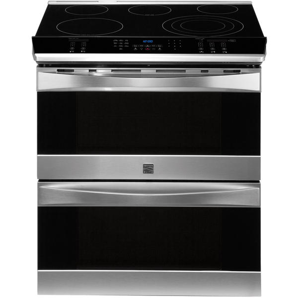 Kenmore Elite 41113 30" DoubleOven SlideIn Electric Range w