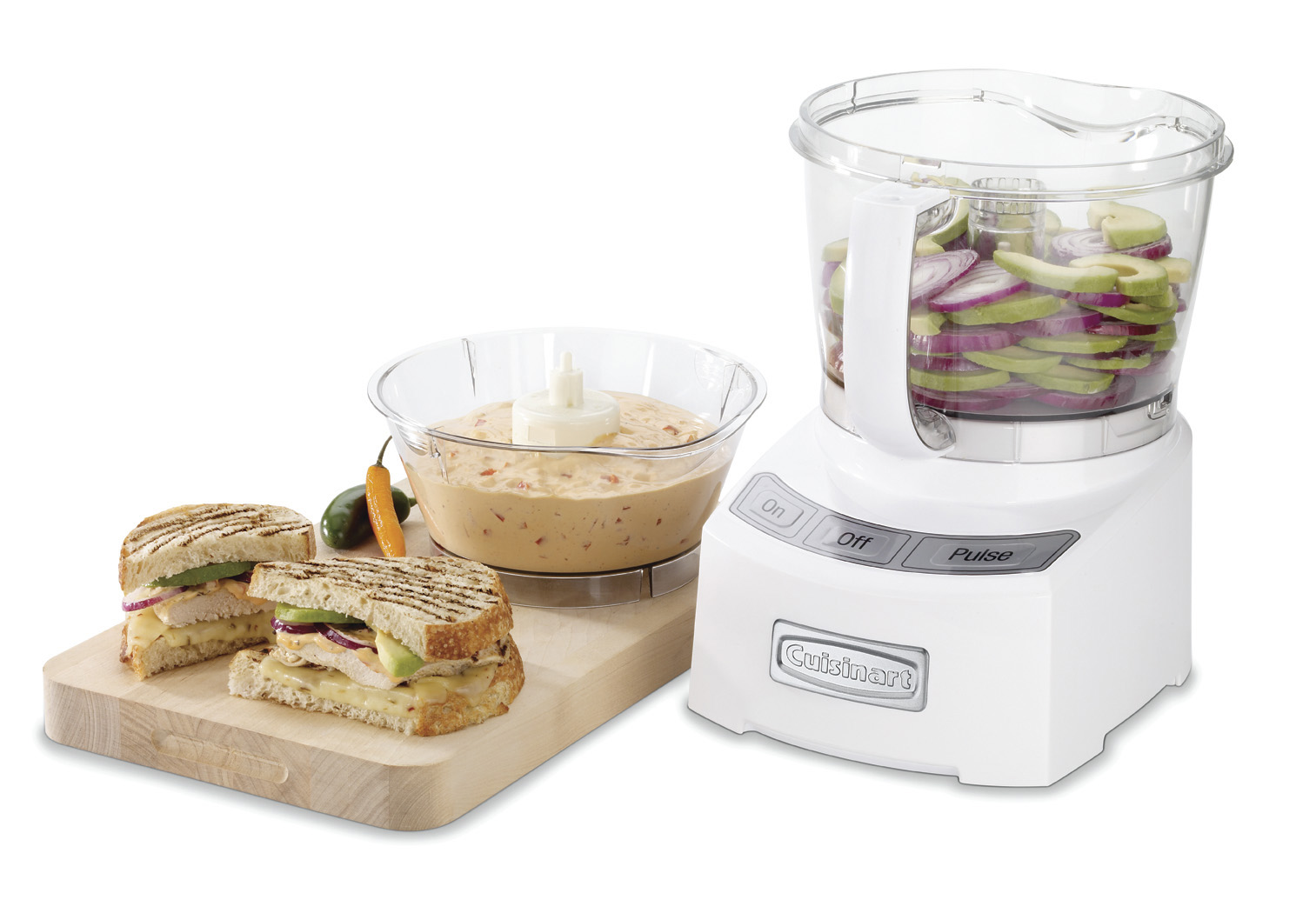 Cuisinart FP12 Elite Collection 12Cup Food Processor, White