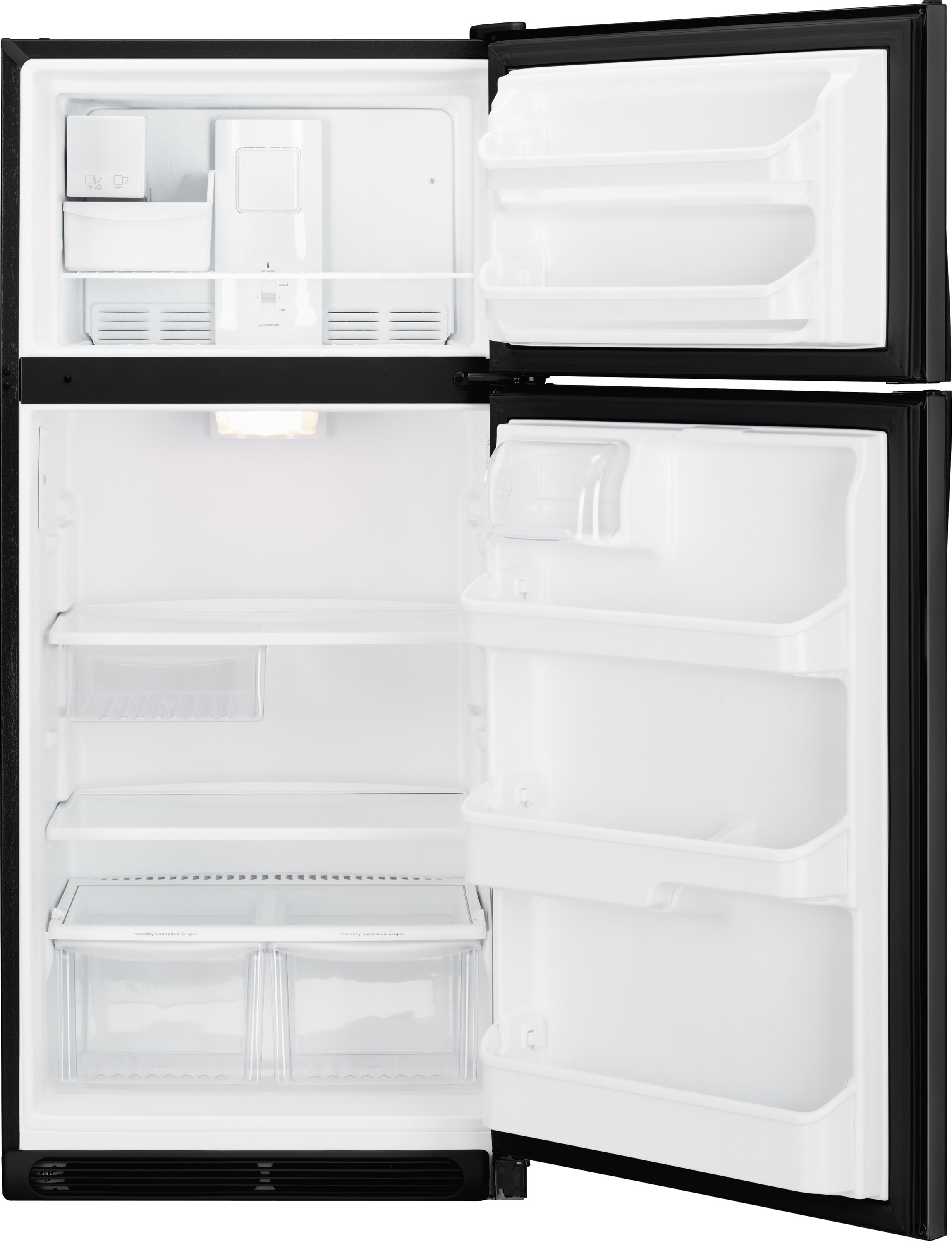 Kenmore 70609 18 Cu Ft Top Freezer Refrigerator Black