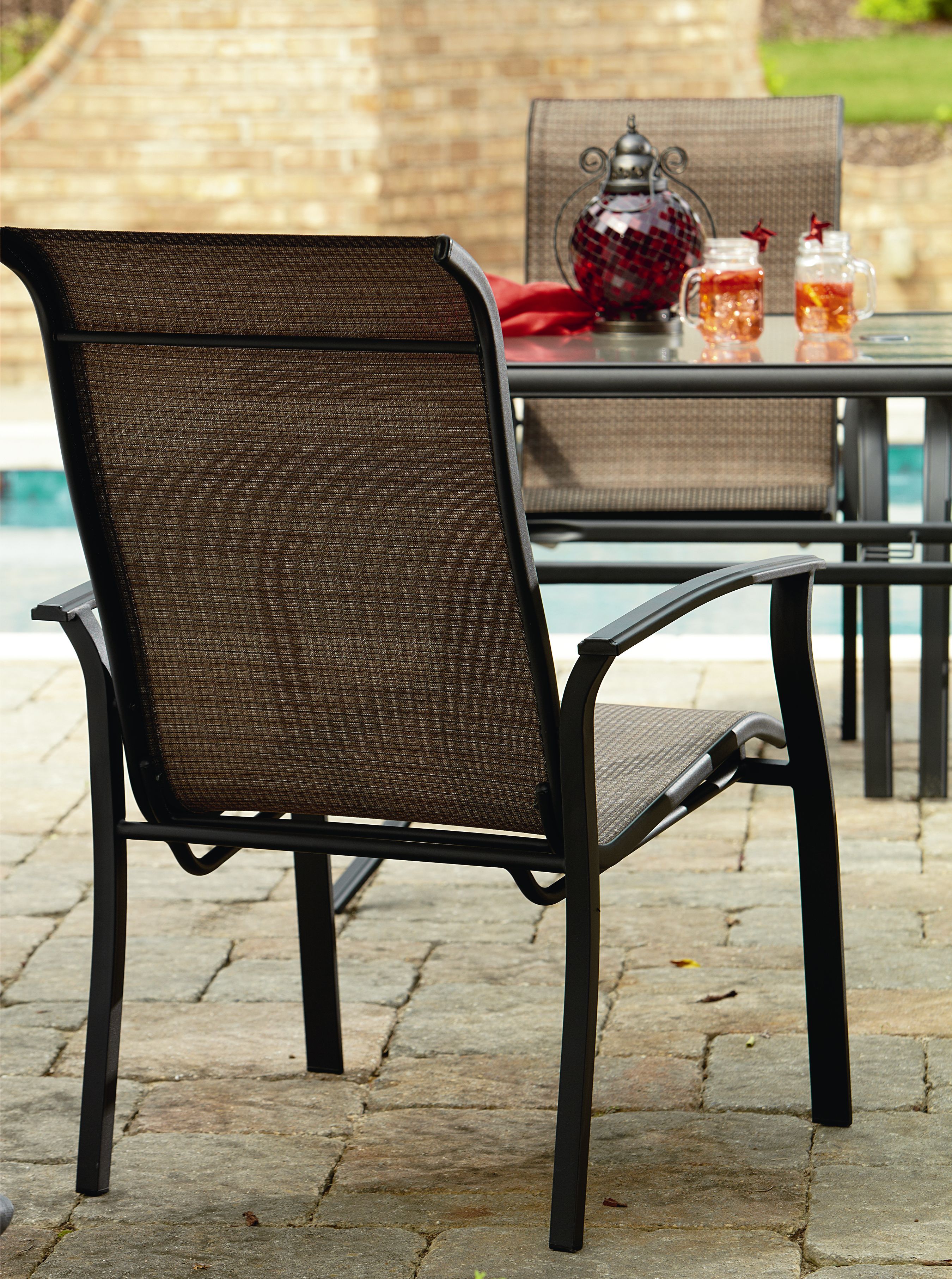 outdoor oasis patio furniture on Garden Oasis Harrison 1pk Stationary Patio Dining Chair Limited Availability