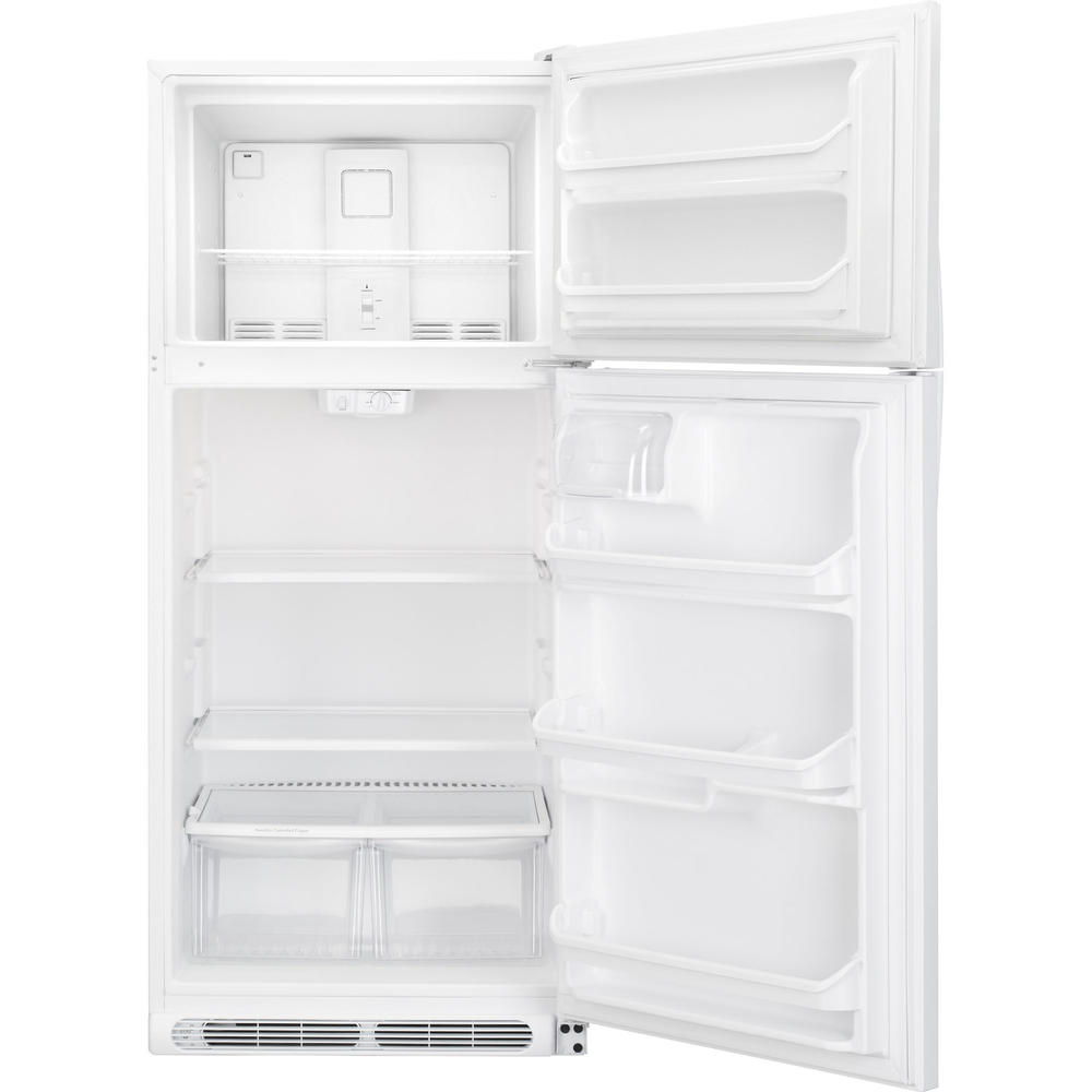 Kenmore 60082 20 Cu Ft Top Freezer Refrigerator 30 Width With Glass Shelves White