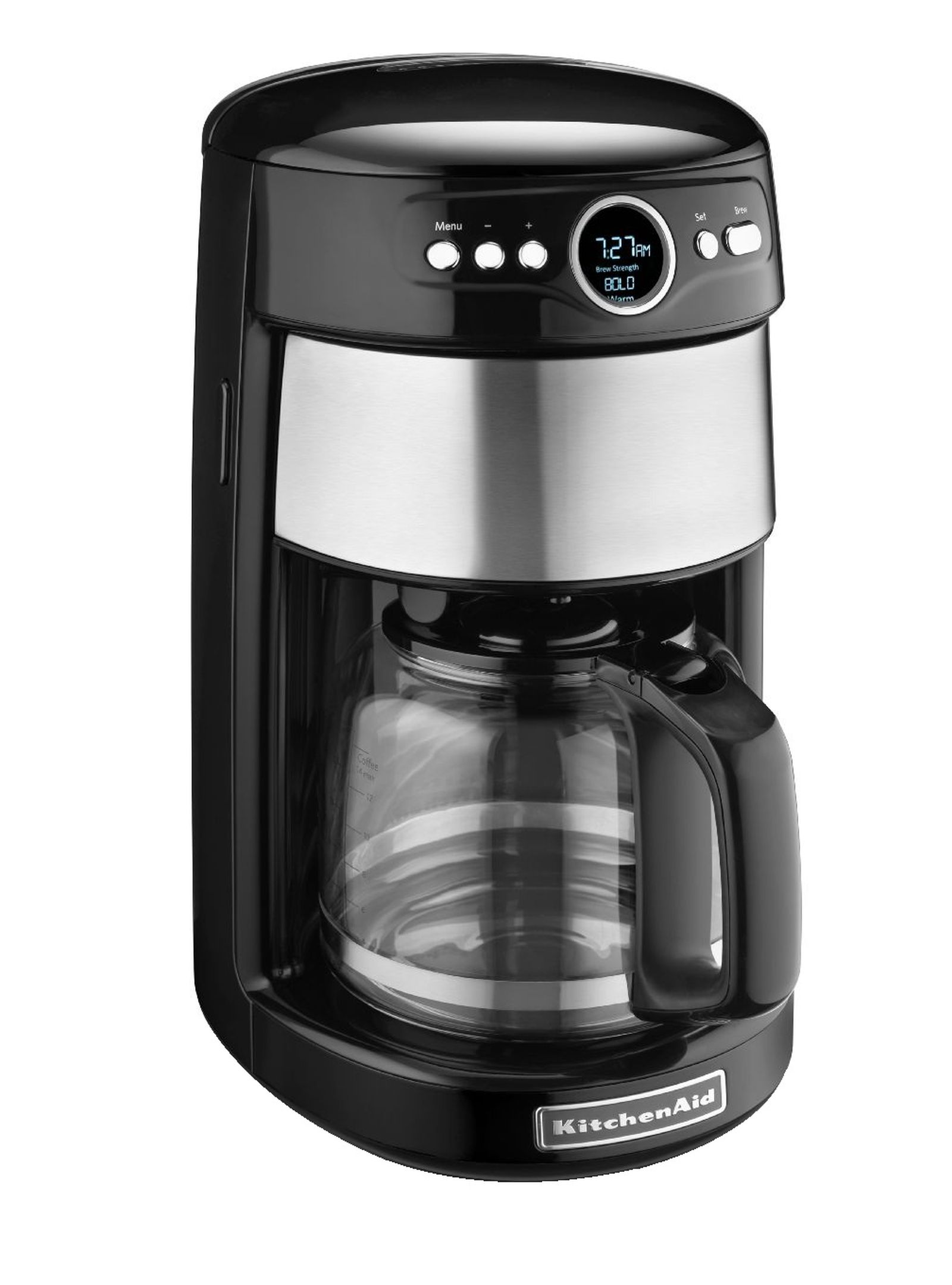 KitchenAid KCM111OB1 12-Cup Coffee Maker & Glass Carafe