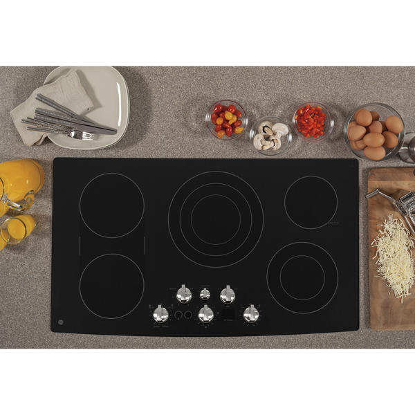 Ge Profile Series Pp962ehes 36 Built In Electric Cooktop Slate