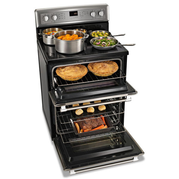 Maytag MET8720DS 6.7 cu. ft. Electric DoubleOven Range Stainless
