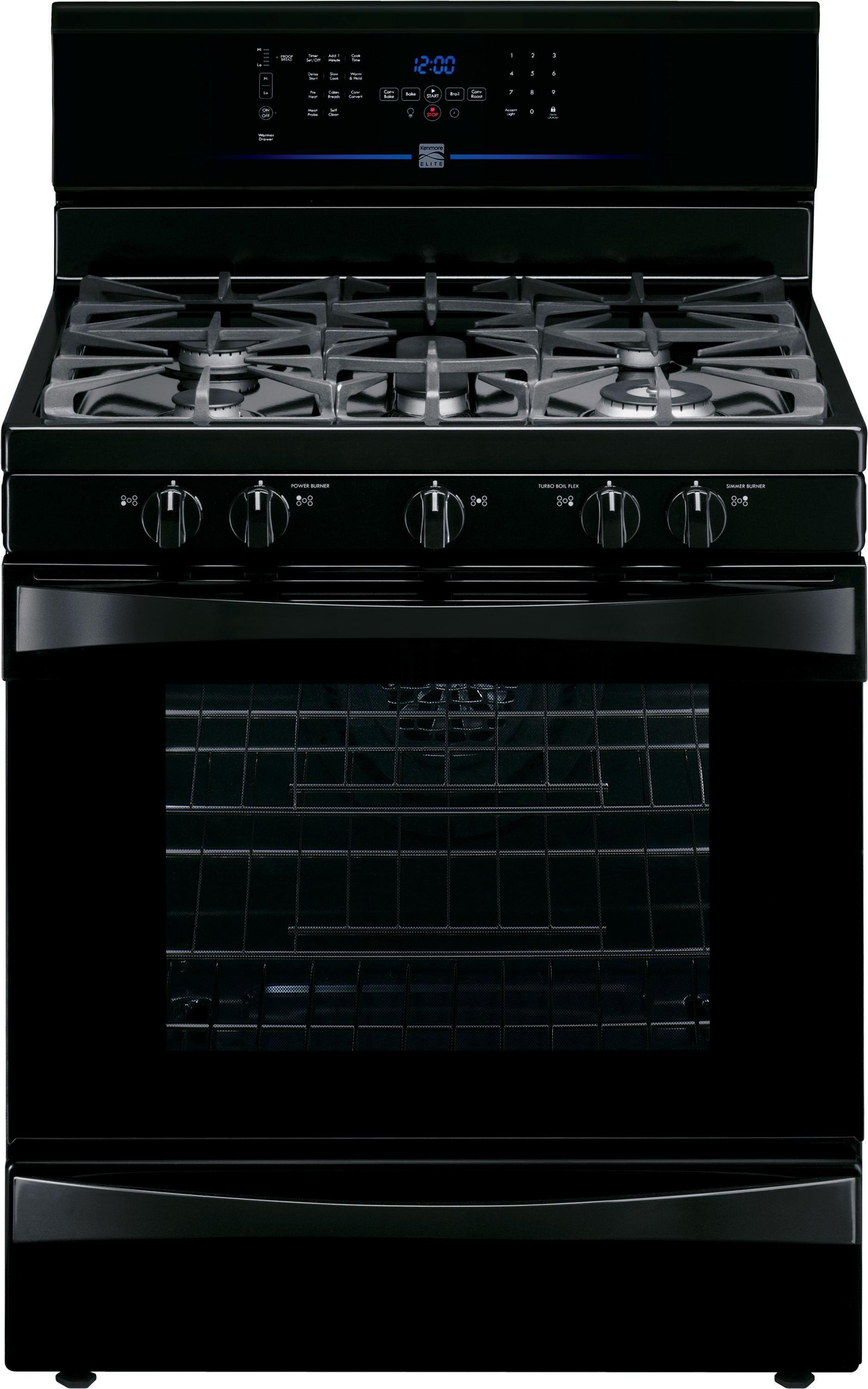 Kenmore Elite 75339 5 6 Cu Ft Gas Range W True Convection