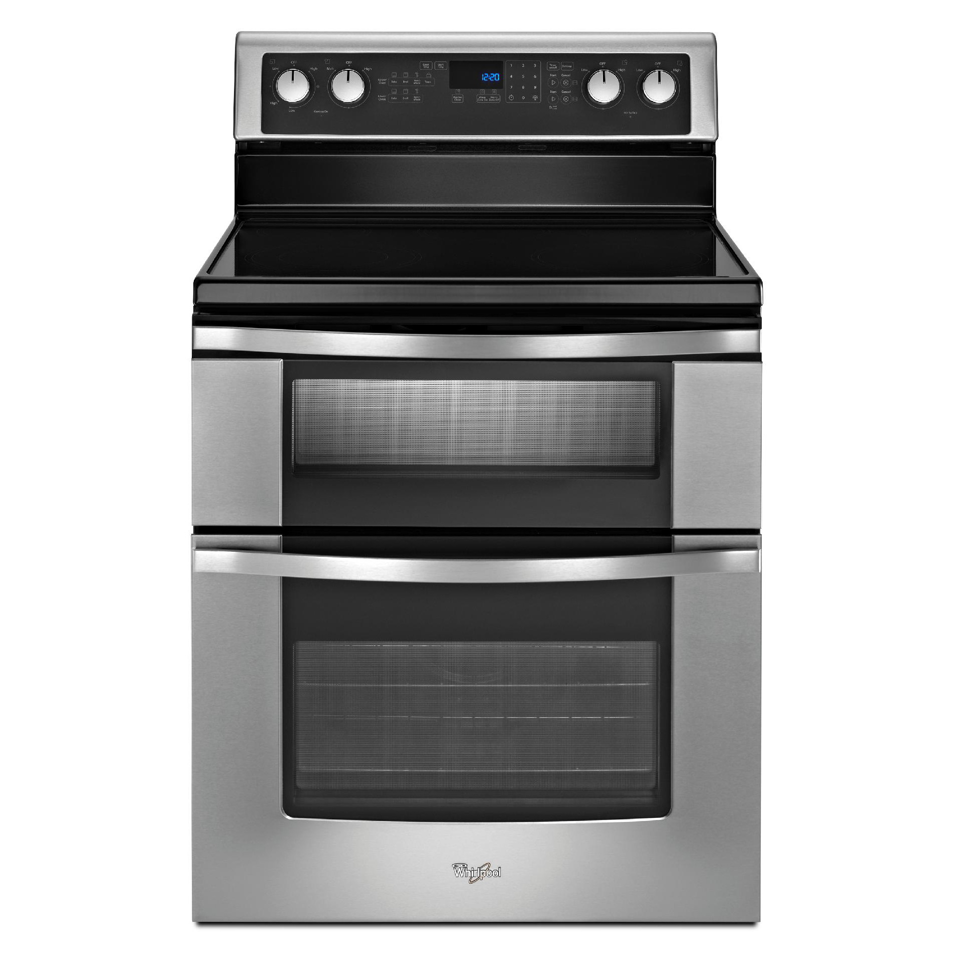 Whirlpool WGE555S0BS03 Electric Double Oven Range